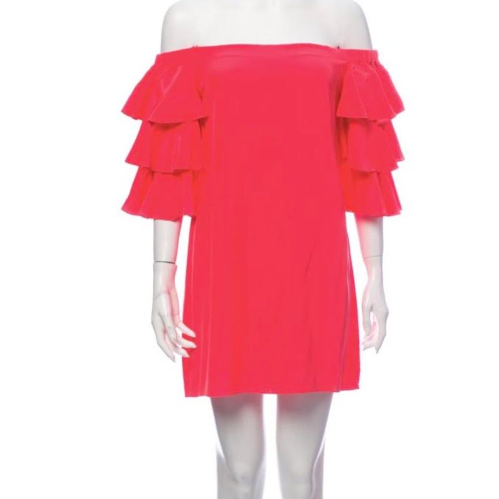 Amanda Uprichard Shift Dress in Coral S - NWT